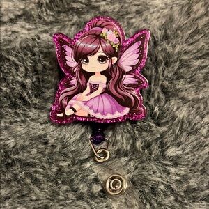 Purple Fairy Badge Reel